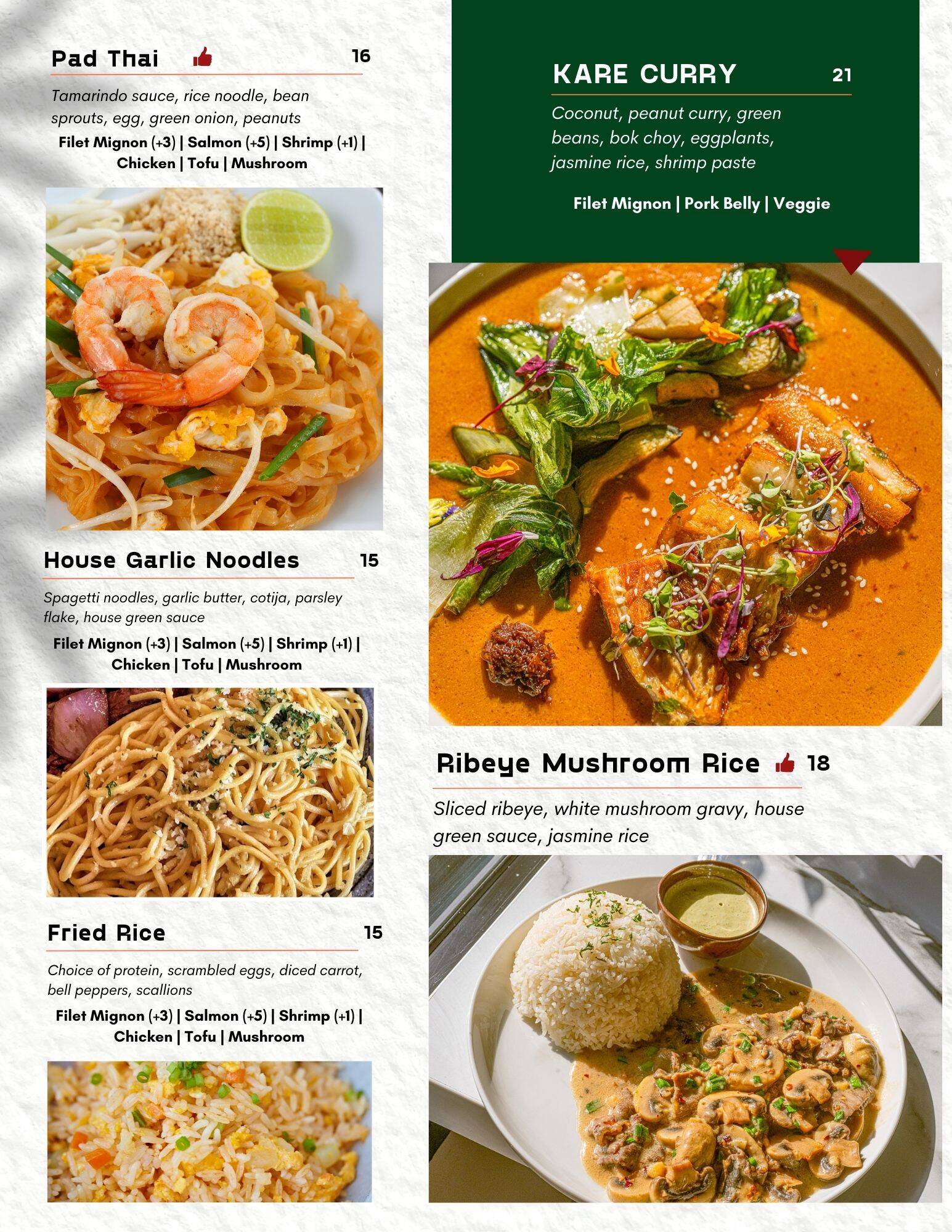 Our Menu | Chao XO