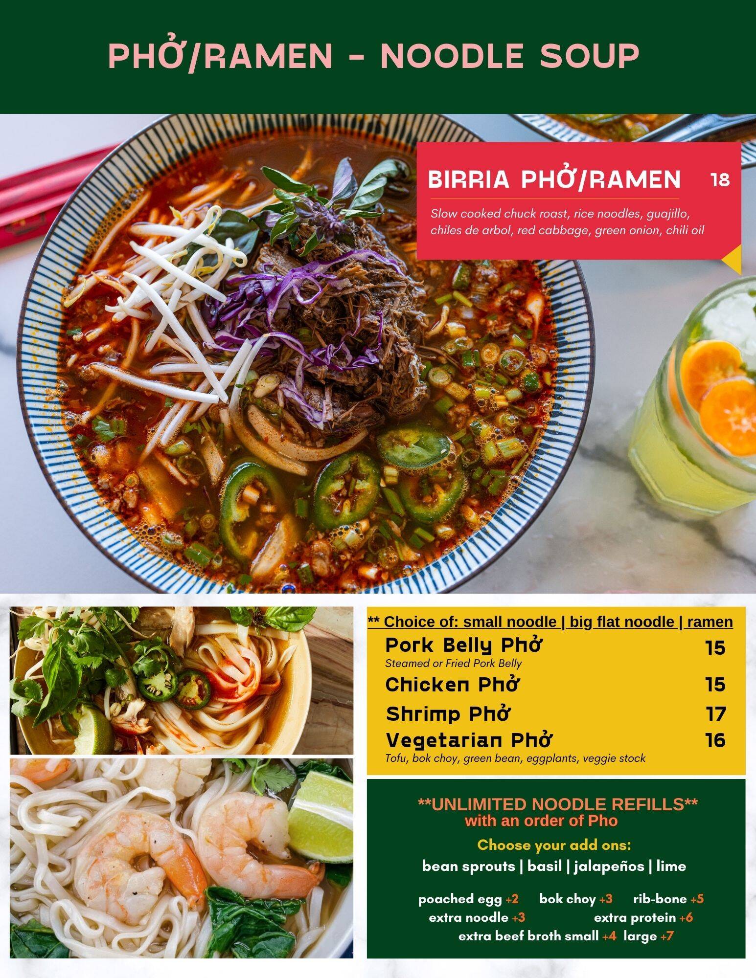 Our Menu | Chao XO
